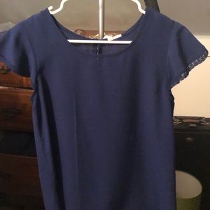 Navy top